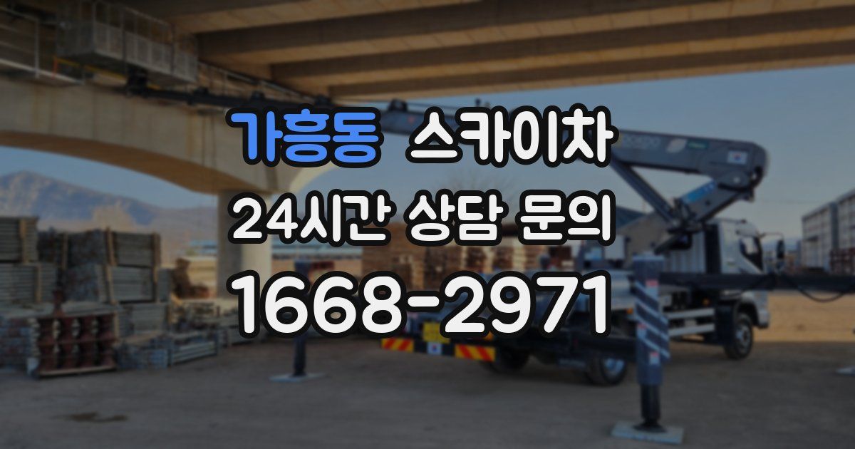 가흥동 스카이차