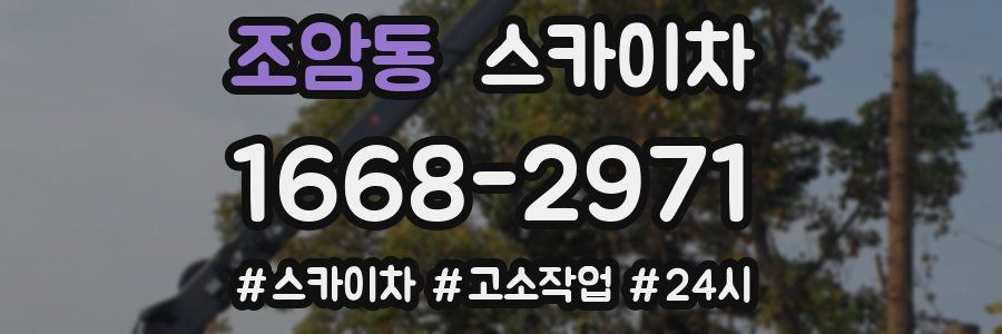 조암동 스카이차