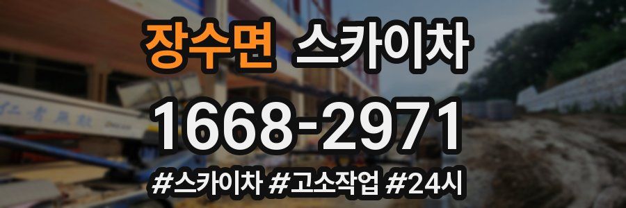 장수면 스카이차