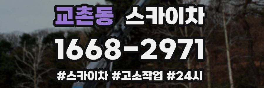 교촌동 스카이차