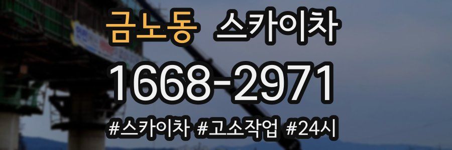 금노동 스카이차