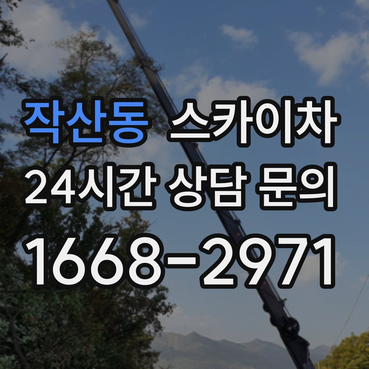 작산동 스카이차