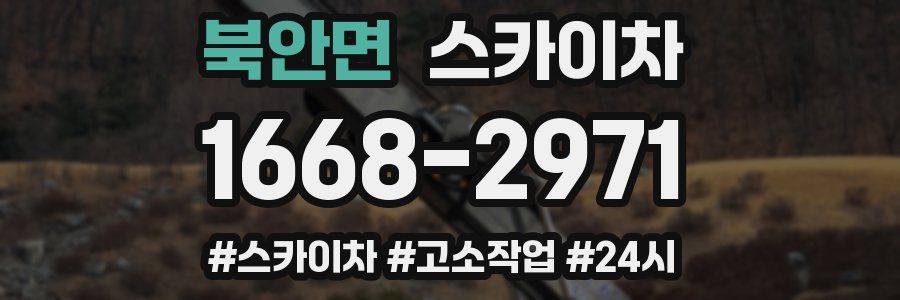 북안면 스카이차