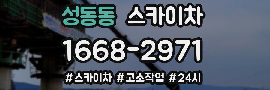 성동동 스카이차