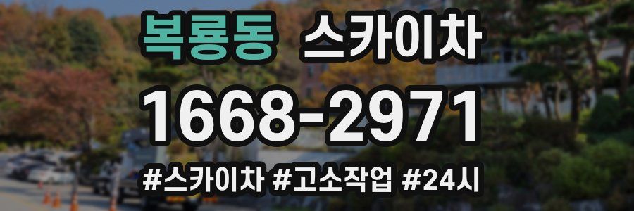 복룡동 스카이차