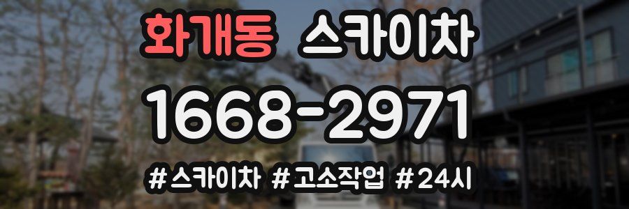 화개동 스카이차