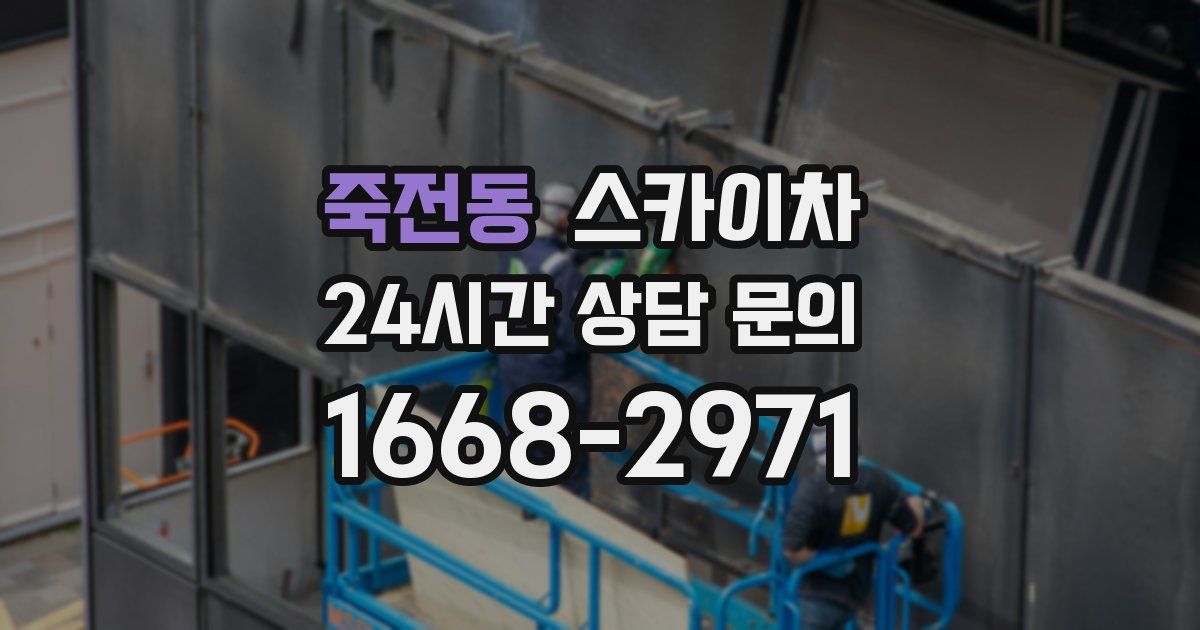 죽전동 스카이차