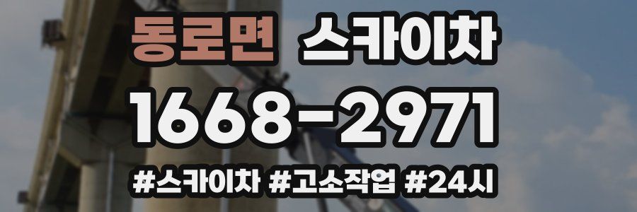 동로면 스카이차