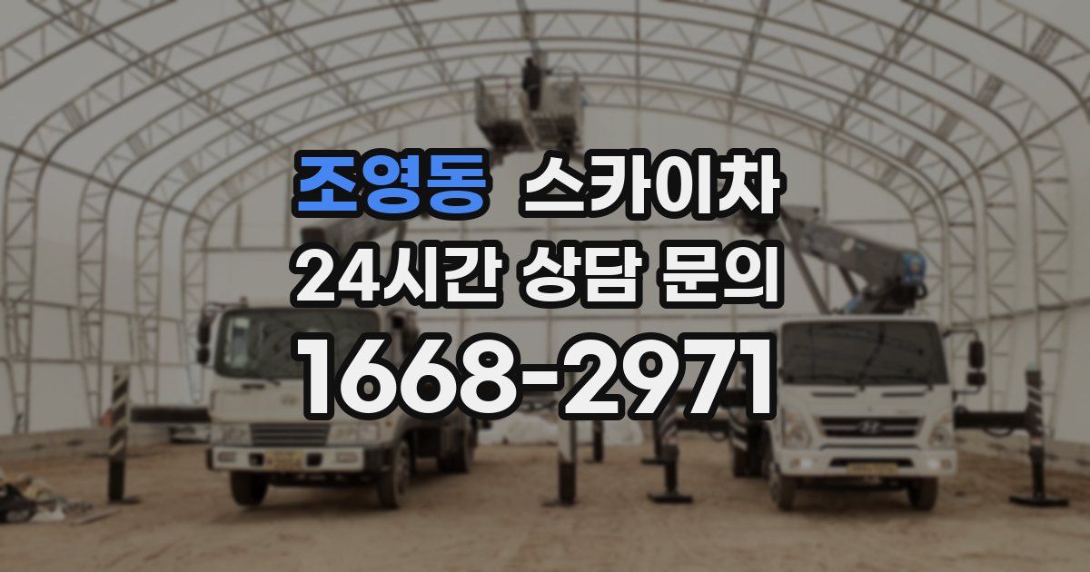 조영동 스카이차