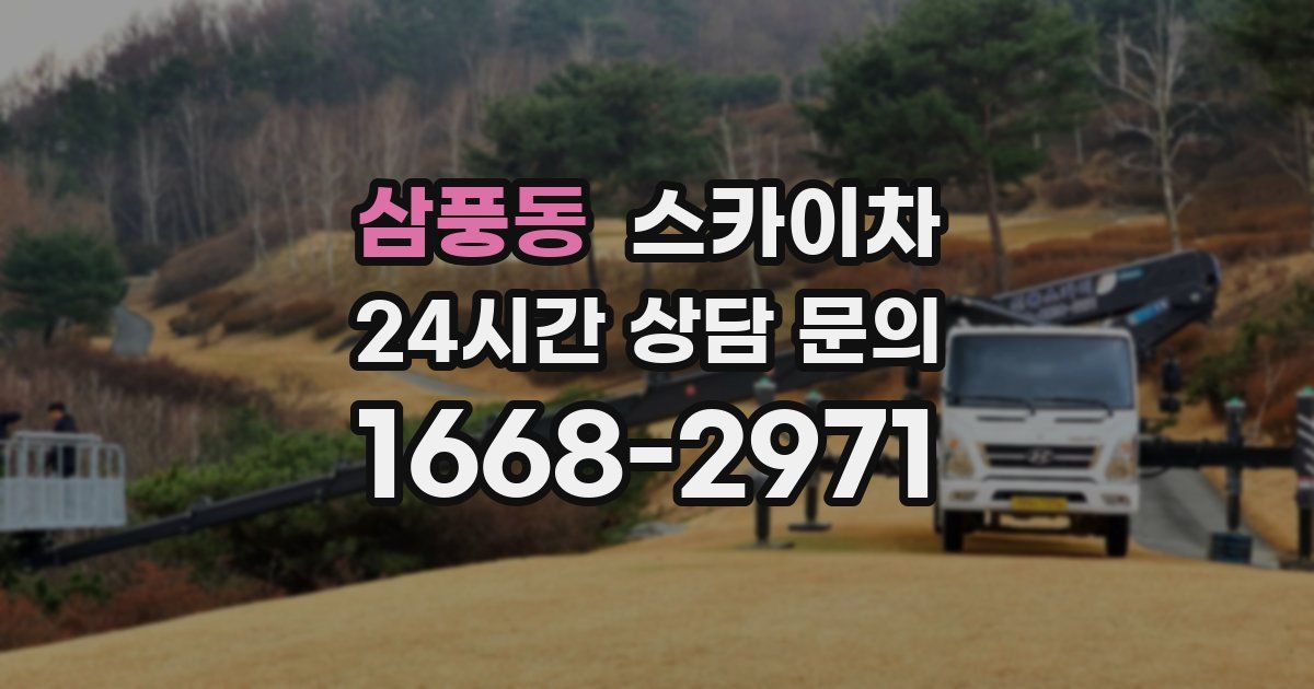 삼풍동 스카이차