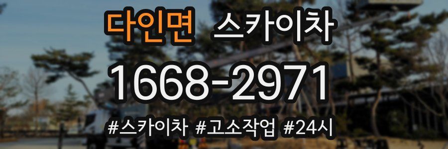 다인면 스카이차