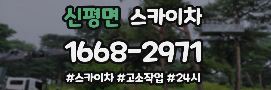 신평면 스카이차