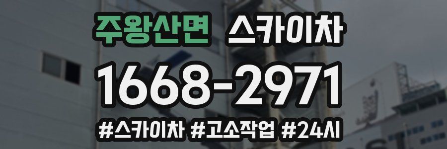 주왕산면 스카이차