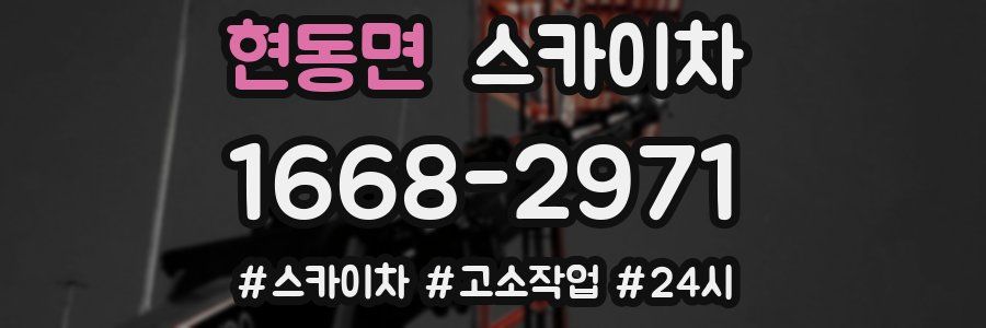 현동면 스카이차