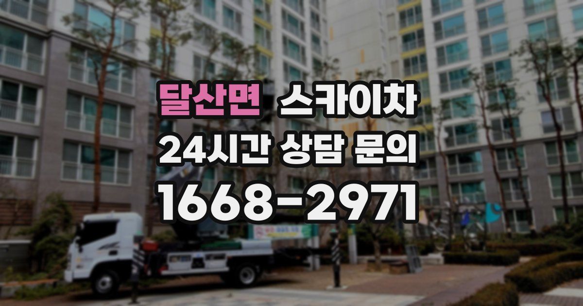 달산면 스카이차