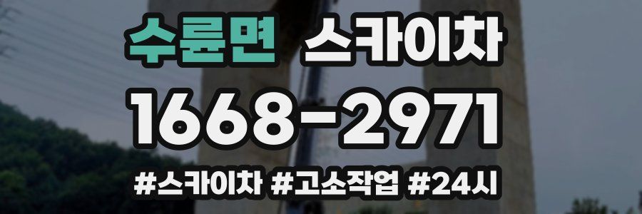 수륜면 스카이차