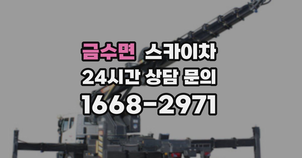 금수면 스카이차