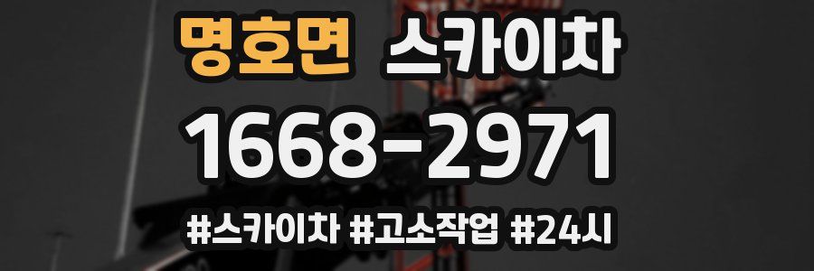 명호면 스카이차