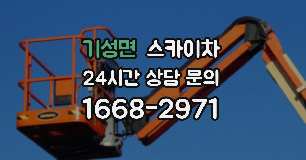 기성면 스카이차