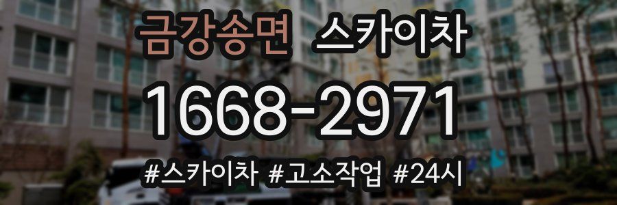 금강송면 스카이차