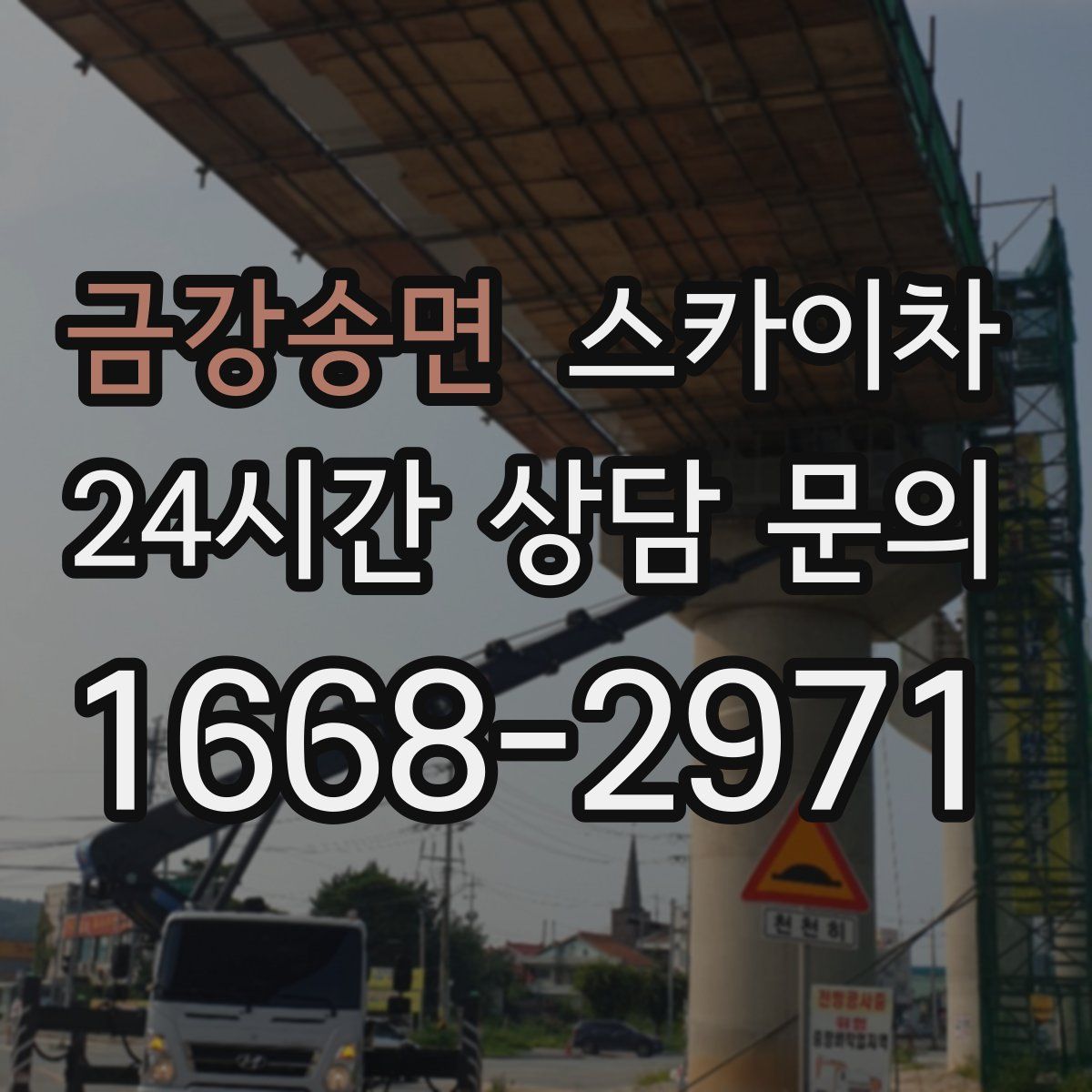 금강송면 스카이차