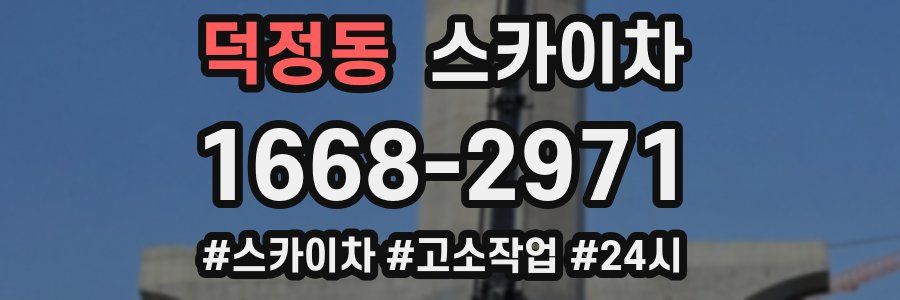 덕정동 스카이차