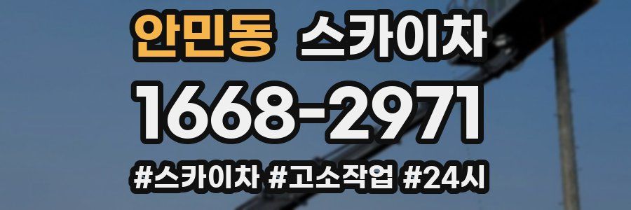 안민동 스카이차