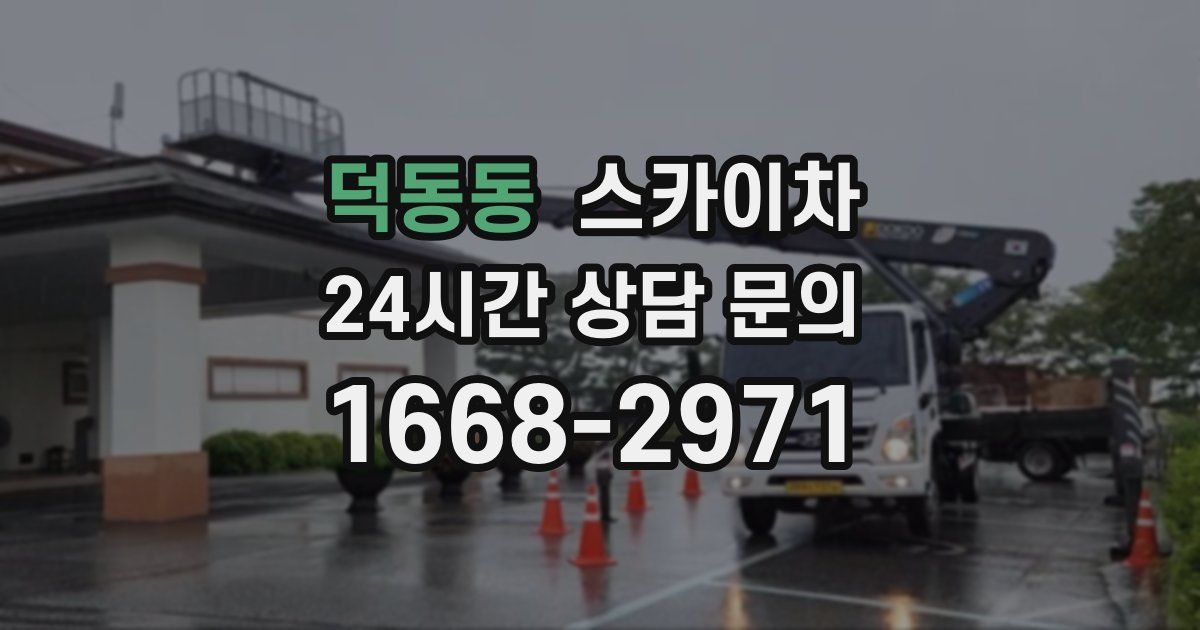 덕동동 스카이차