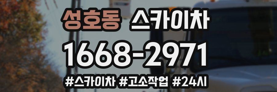 성호동 스카이차