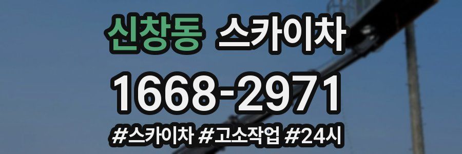 신창동 스카이차