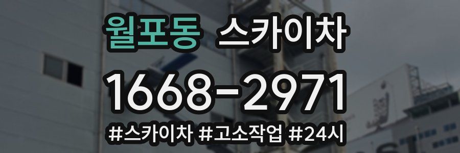 월포동 스카이차