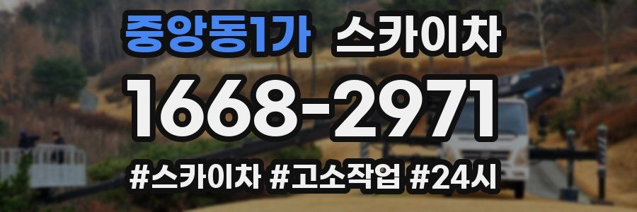 중앙동1가 스카이차