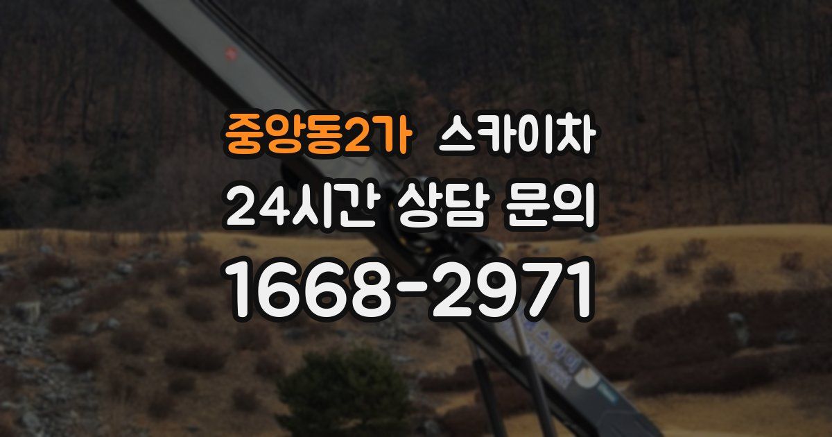 중앙동2가 스카이차