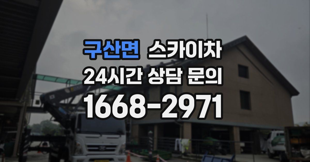 구산면 스카이차