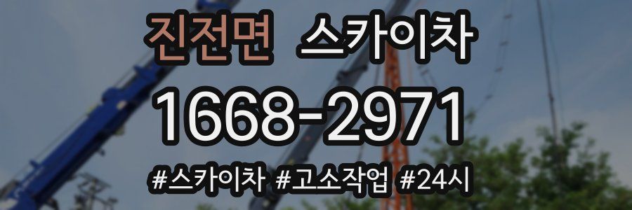 진전면 스카이차