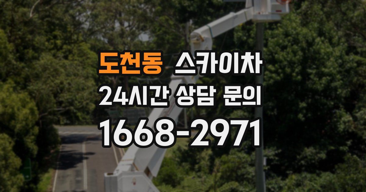 도천동 스카이차