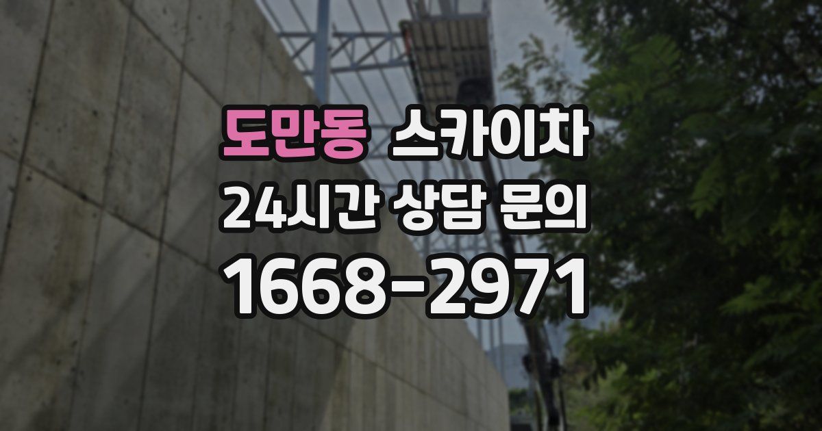 도만동 스카이차