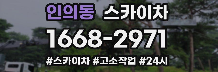 인의동 스카이차
