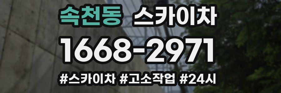 속천동 스카이차