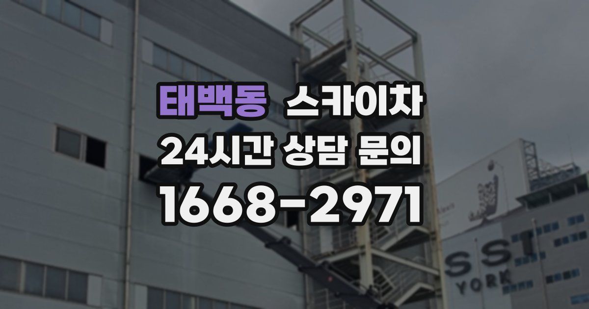 태백동 스카이차