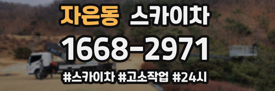 자은동 스카이차