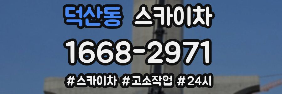 덕산동 스카이차