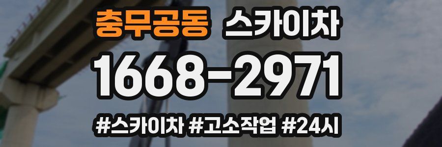 충무공동 스카이차