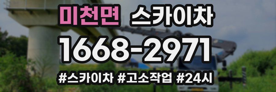 미천면 스카이차