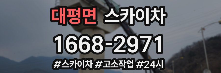 대평면 스카이차