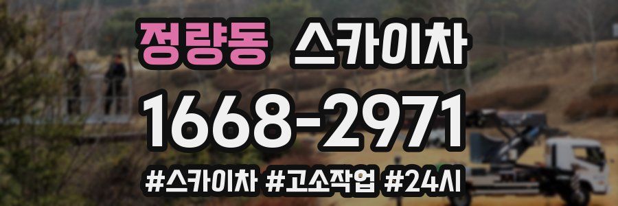 정량동 스카이차