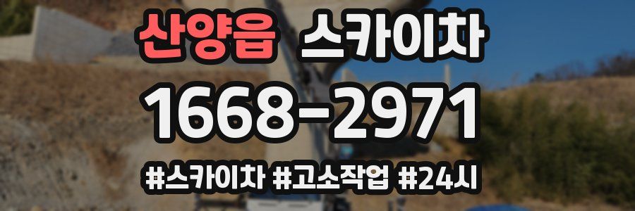 산양읍 스카이차