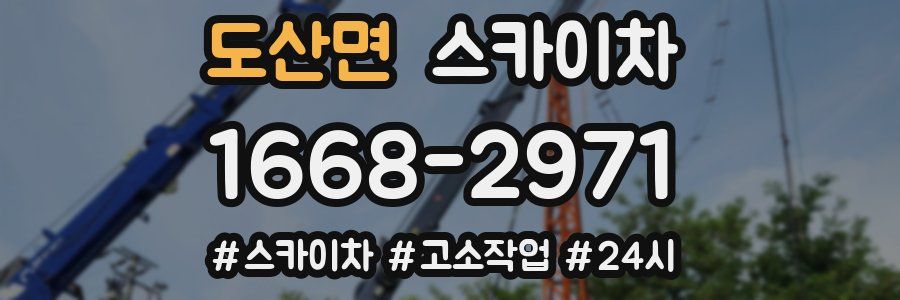 도산면 스카이차