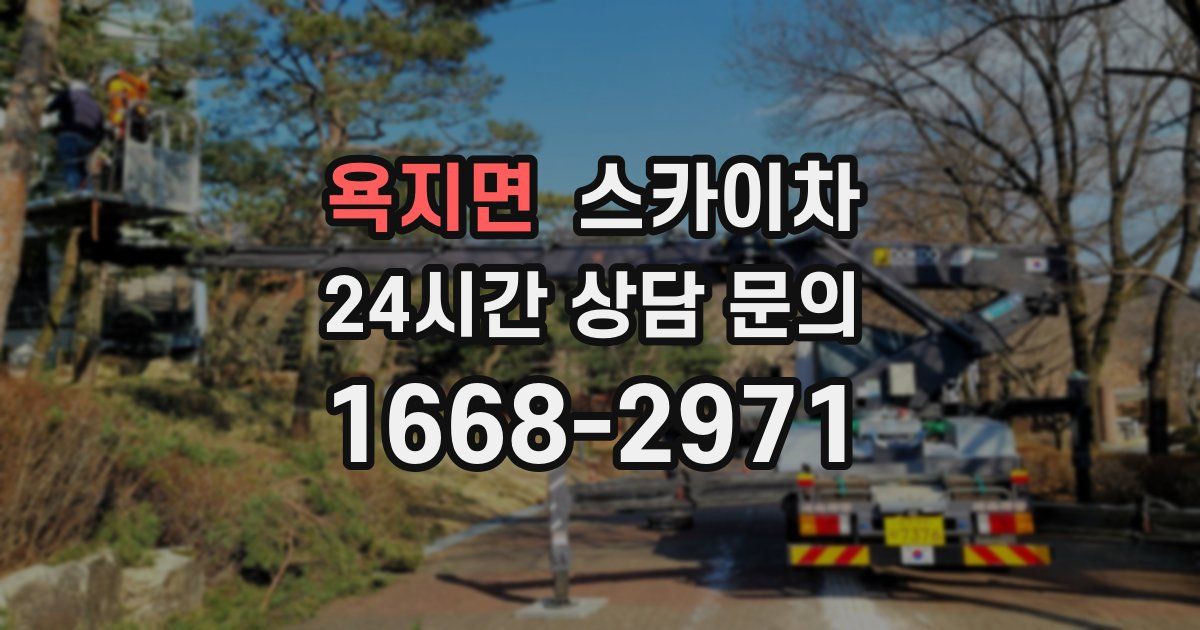 욕지면 스카이차