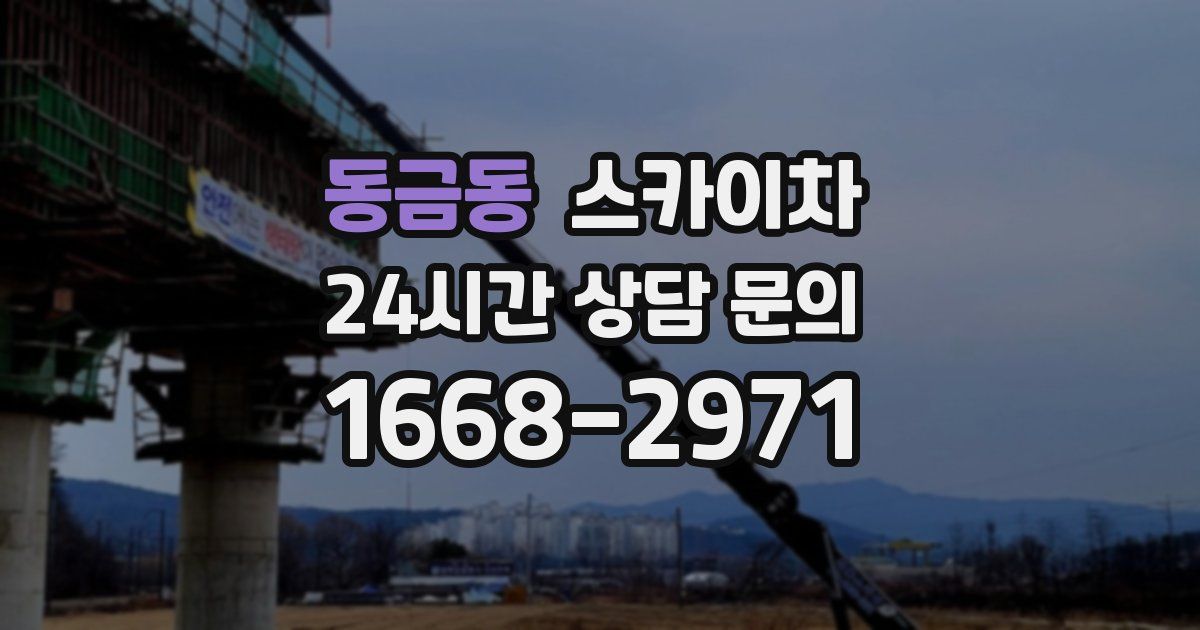 동금동 스카이차